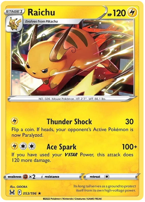 Raichu 053/196