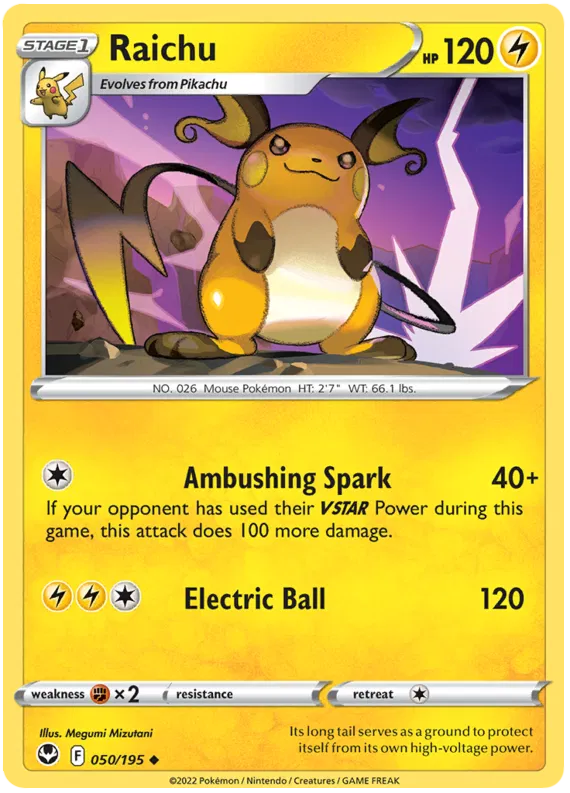 Raichu 050/195