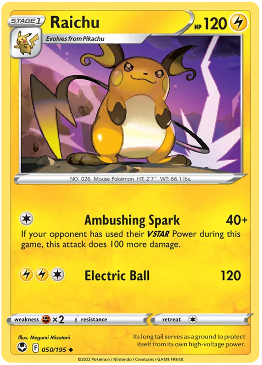 Raichu 050/195