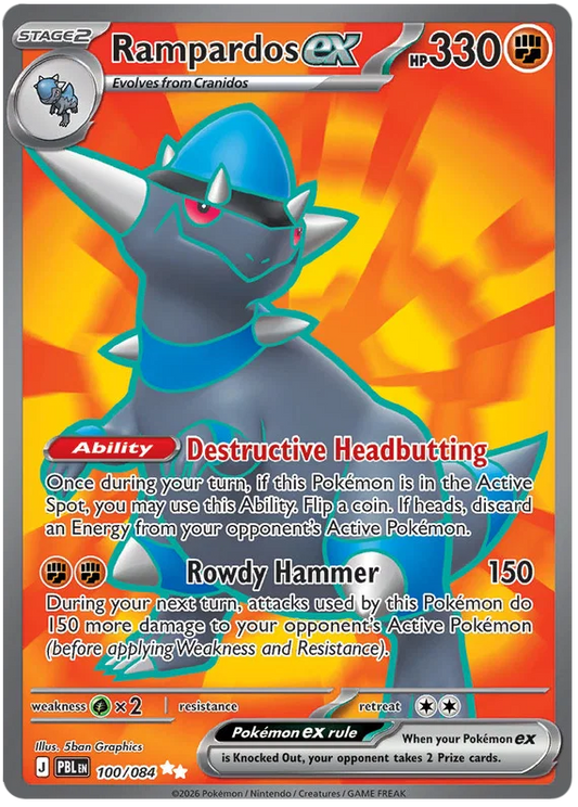 Rampardos EX 100/084