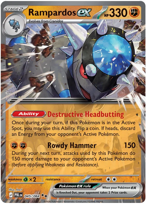 Rampardos EX 045/084