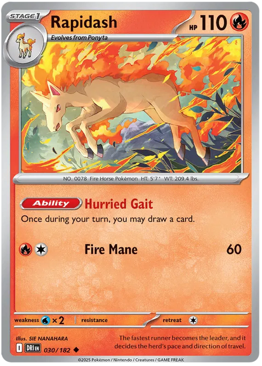 Rapidash 030/182