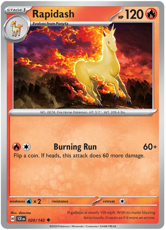 Rapidash 020/142