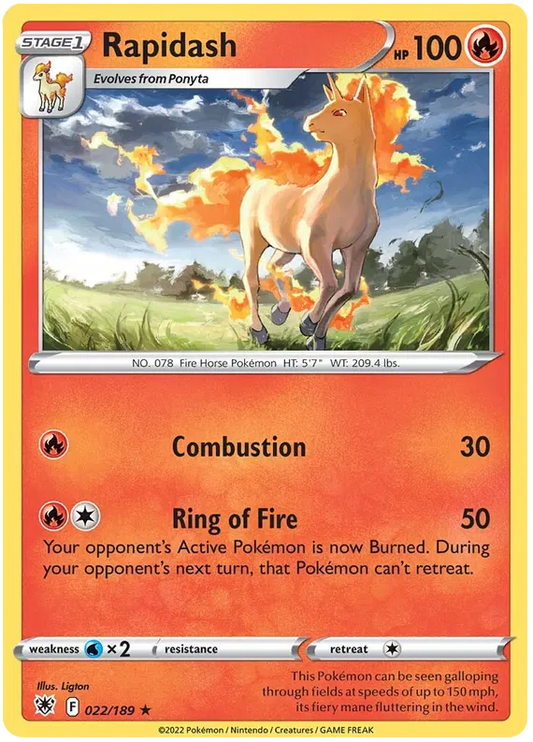 Rapidash 022/189