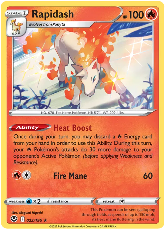 Rapidash 022/195