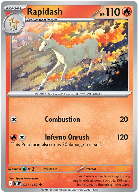 Rapidash 027/162