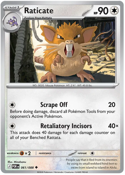Raticate 061/088
