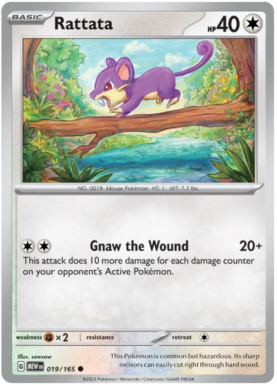 Rattata 019/165
