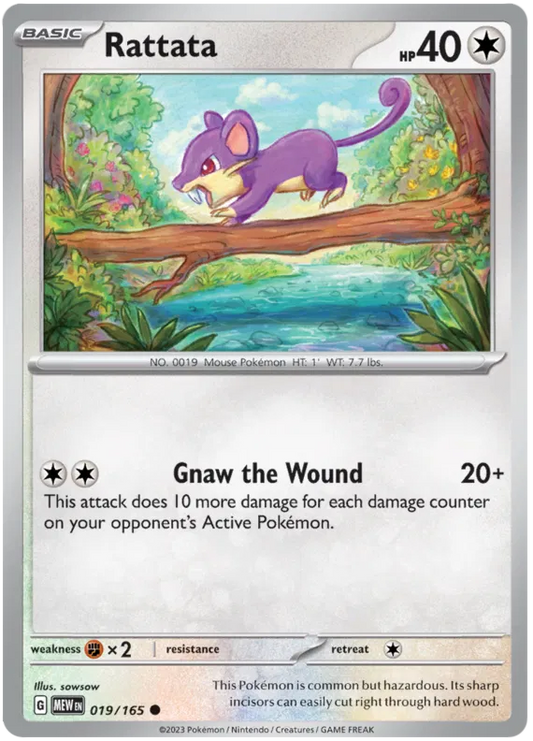 Rattata 019/165