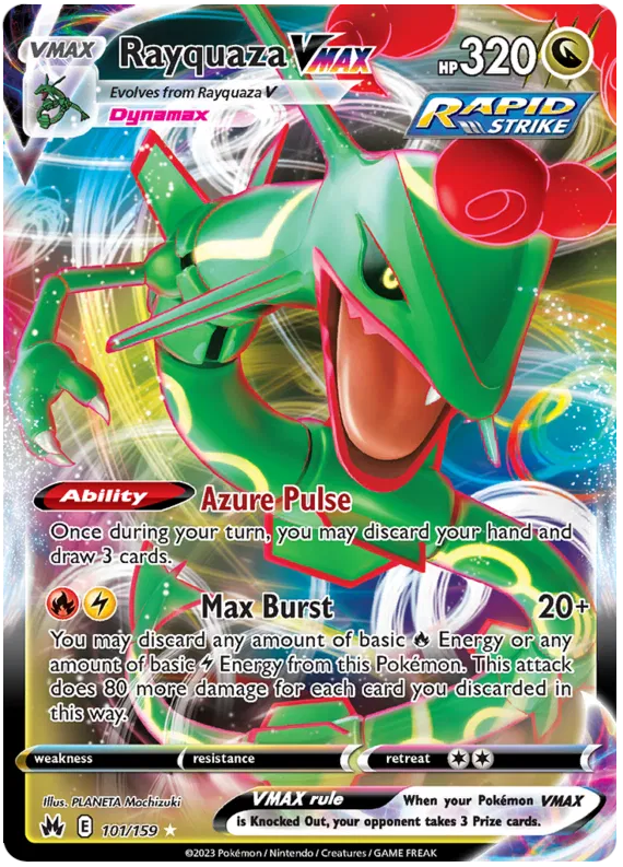 Rayquaza Vmax 101/159