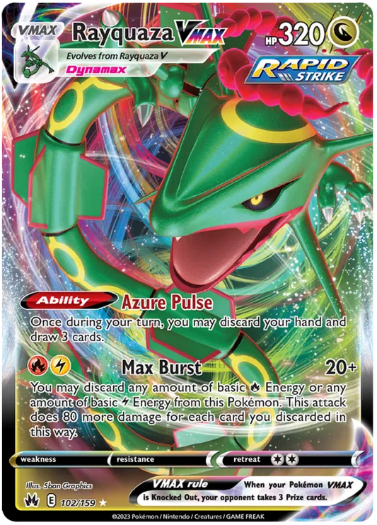 Rayquaza Vmax 102/159
