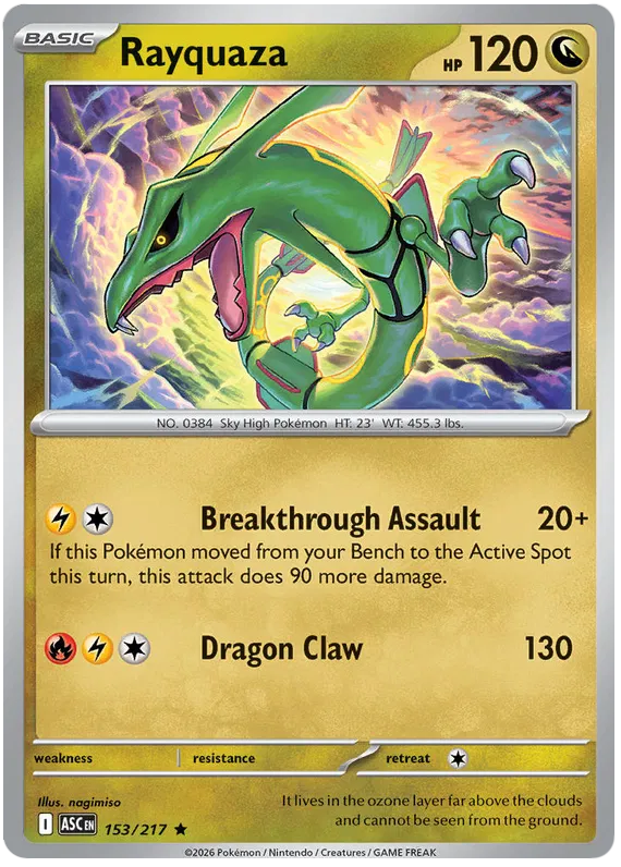 Rayquaza 153/217