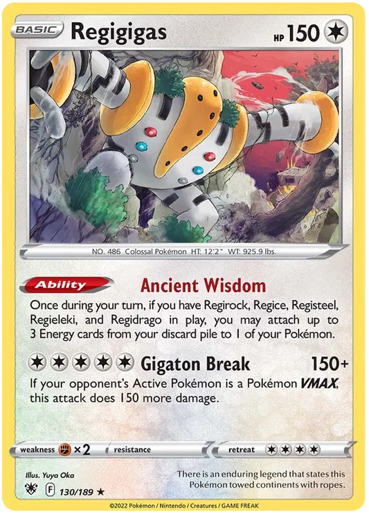 Regigigas 130/189