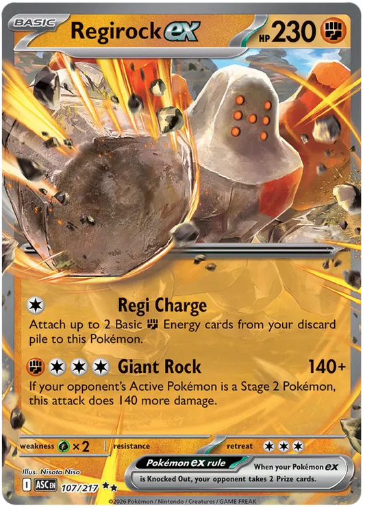 Regirock EX 107/217