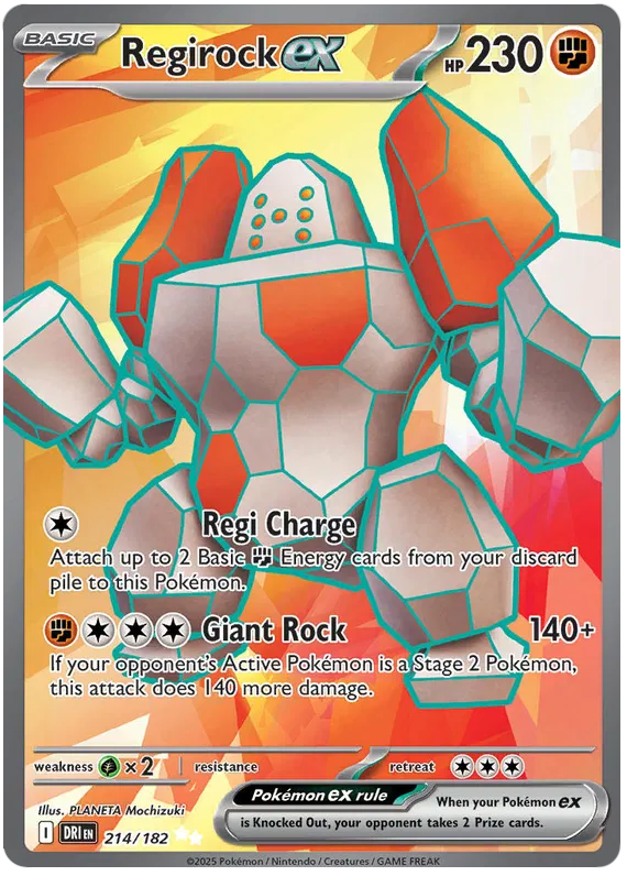 Regirock EX 214/182