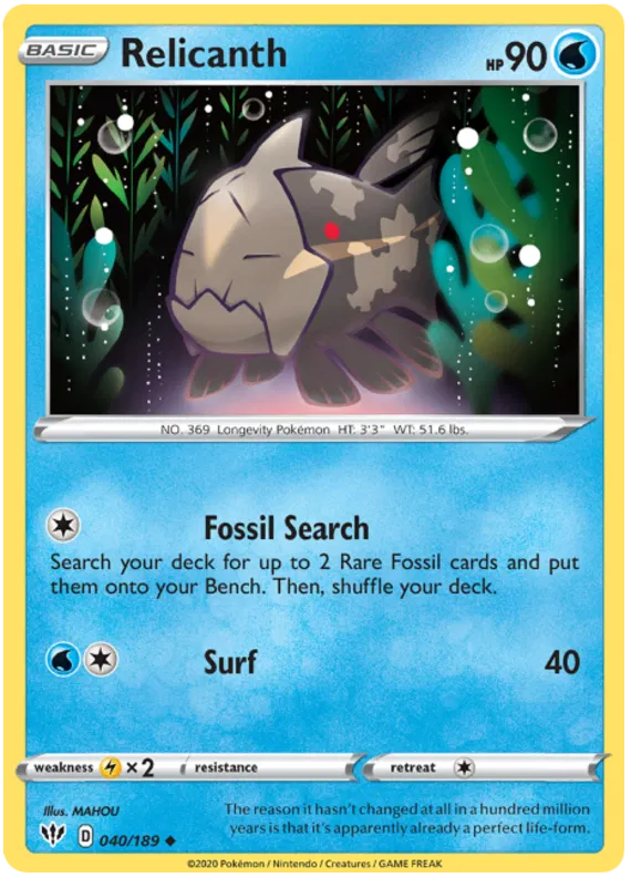 Relicanth 040/189