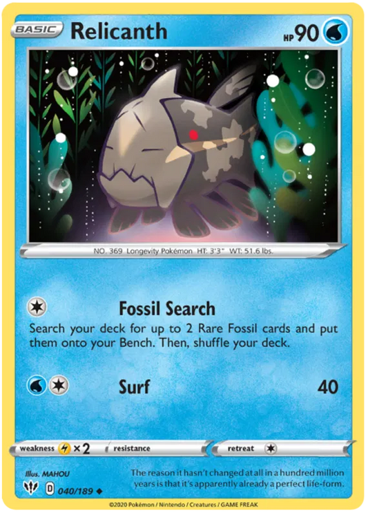 Relicanth 040/189