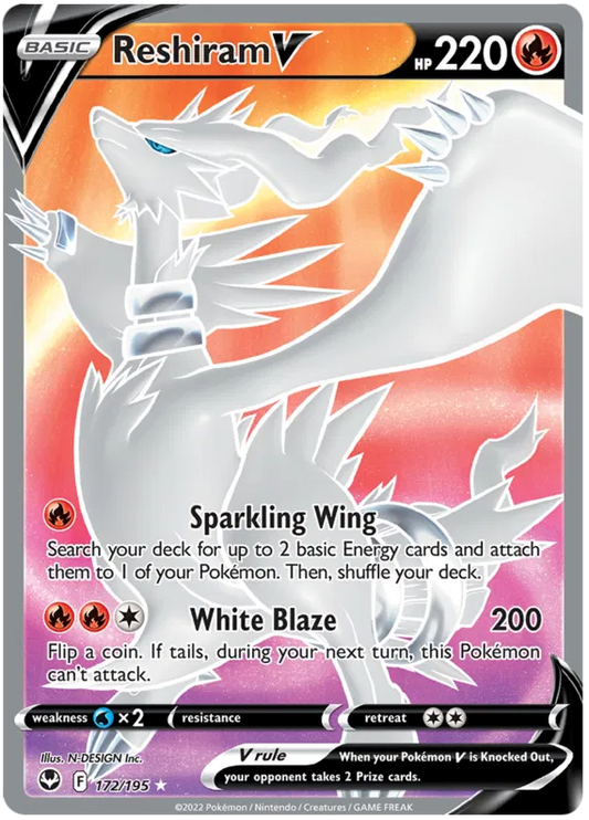 Reshiram V 172/195