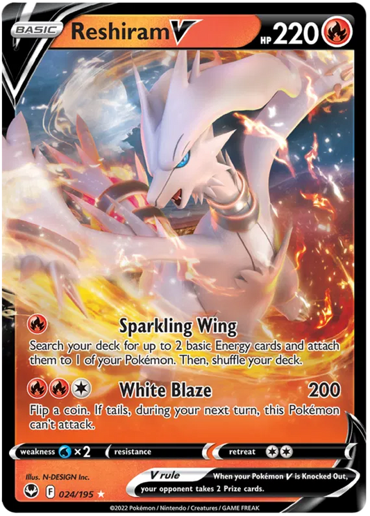 Reshiram V 024/195