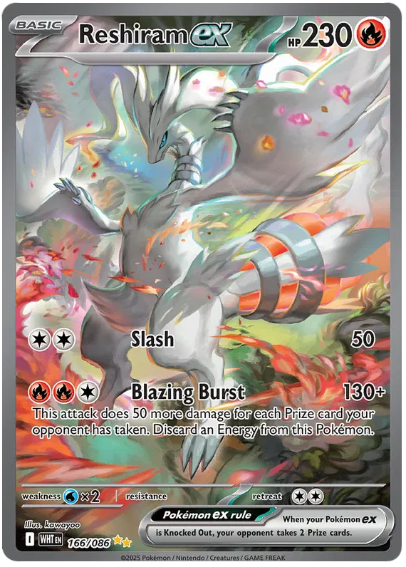 Reshiram EX 166/086