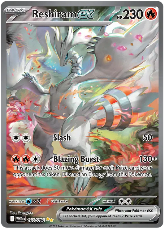 Reshiram EX 166/086