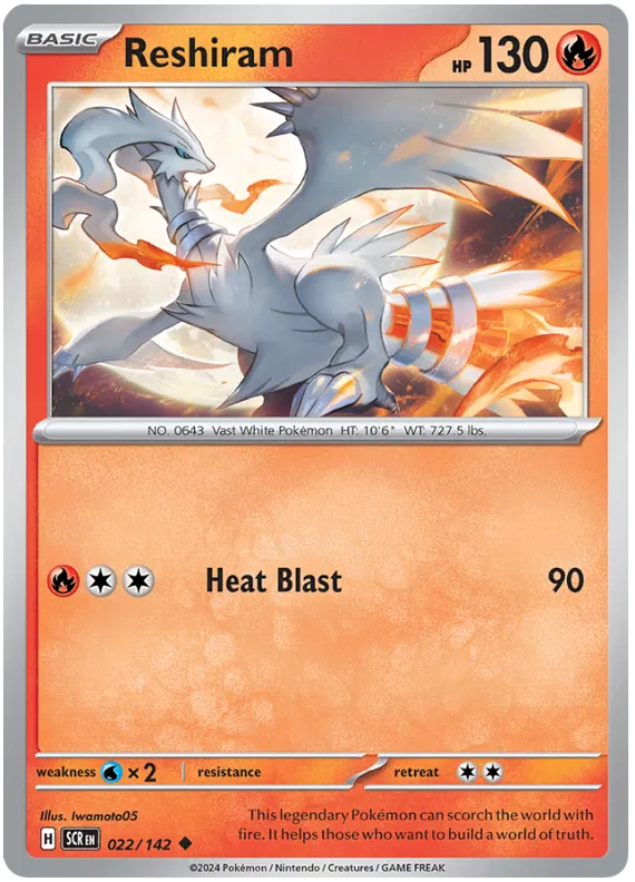 Reshiram 022/142