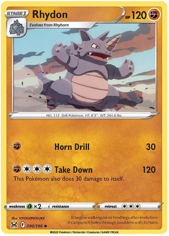 Rhydon 090/196