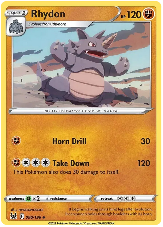 Rhydon 090/196