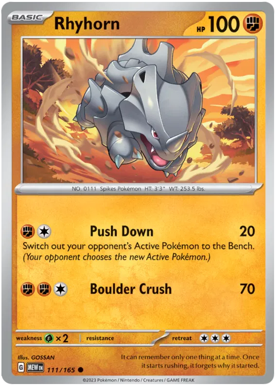Rhyhorn 111/165