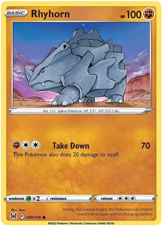 Rhyhorn 089/196