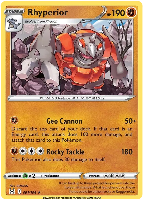 Rhyperior 091/196