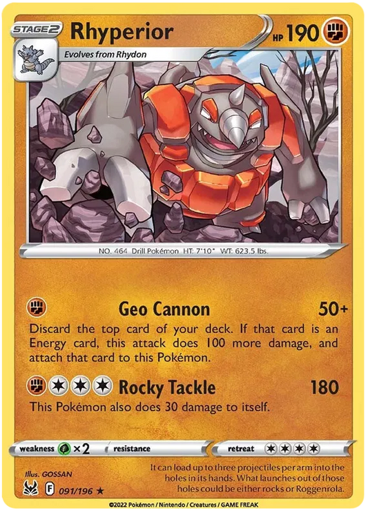 Rhyperior 091/196