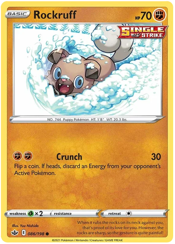 Rockruff 086/198