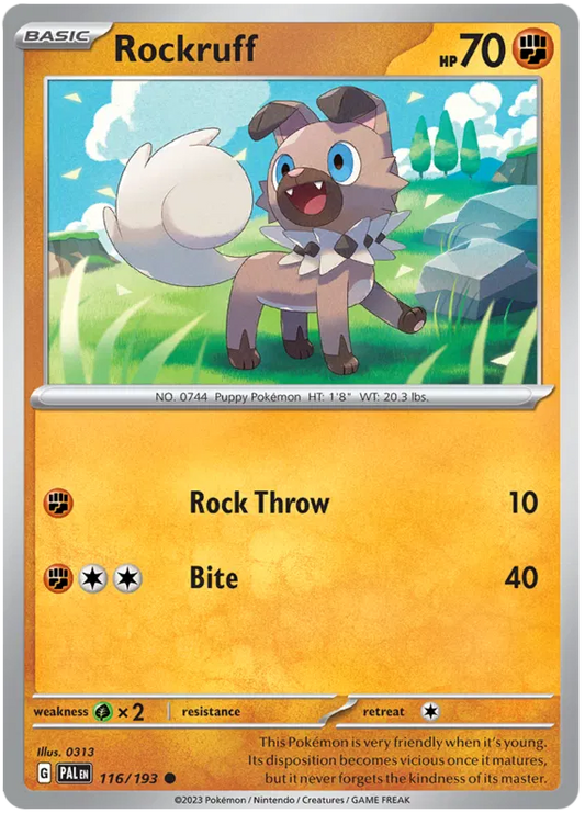 Rockruff 116/193