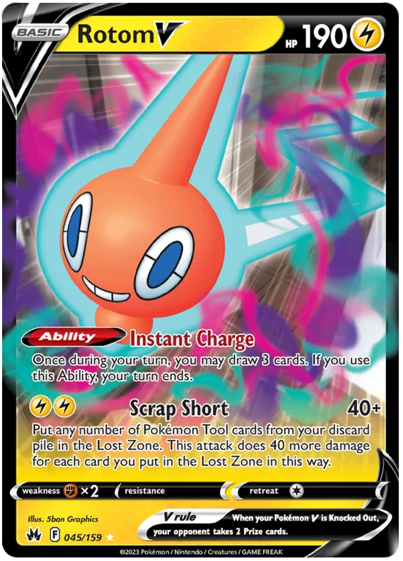 Rotom V 045/159