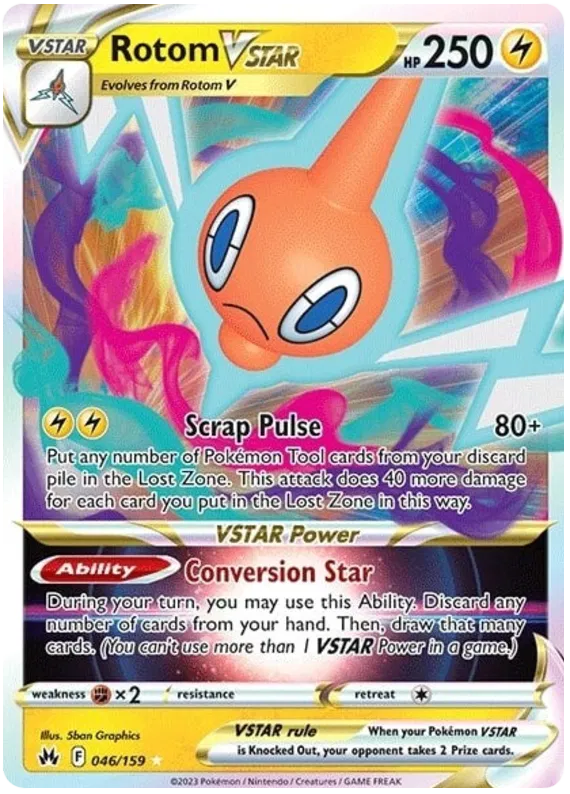 Rotom Vstar 046/159