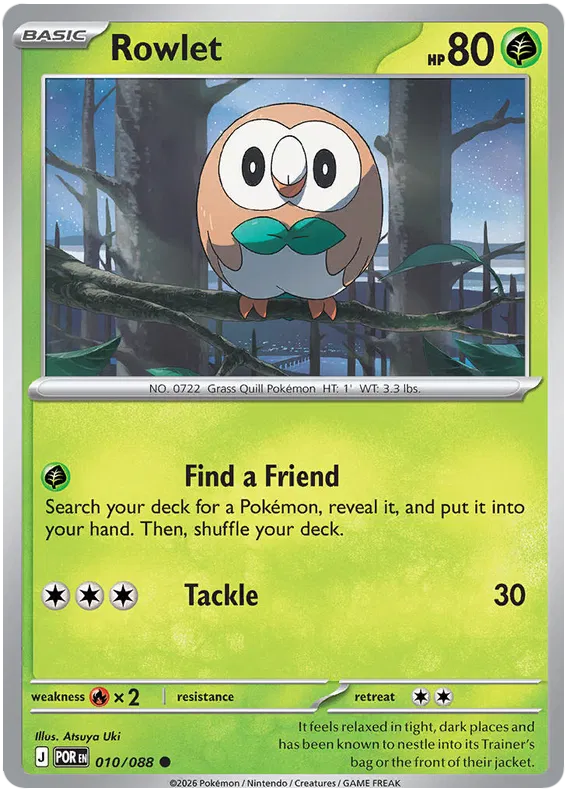 Rowlet 010/088