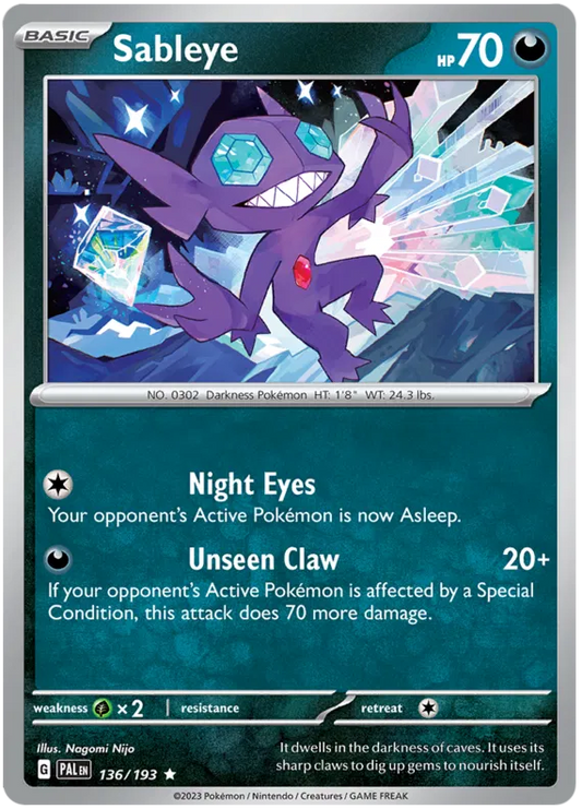 Sableye 136/193