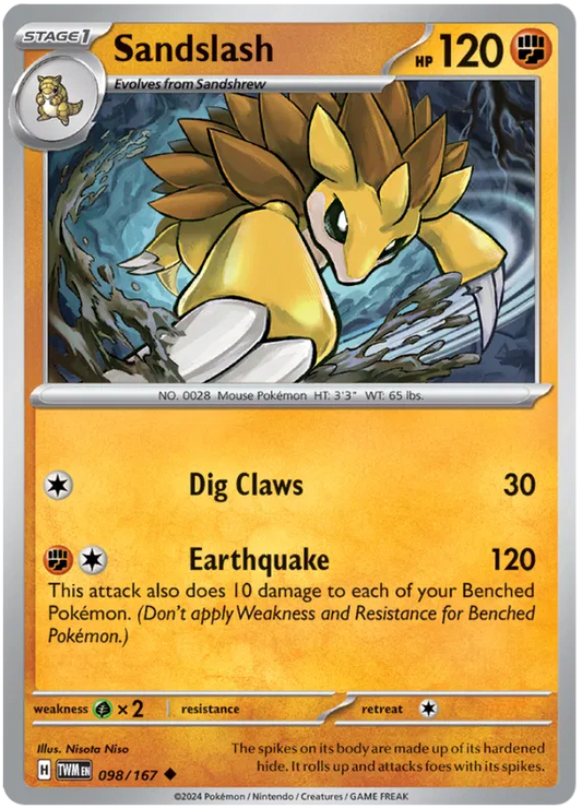 Sandslash 098/167