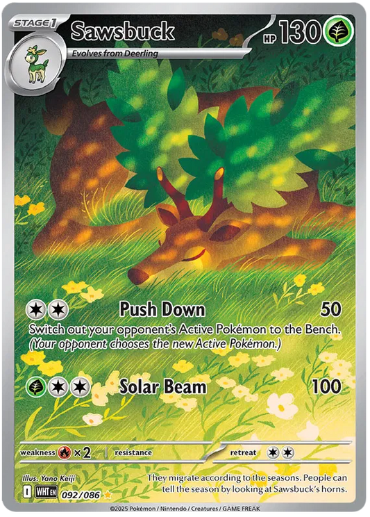 Sawsbuck 092/086