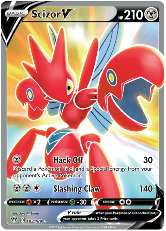 Scizor V 183/189