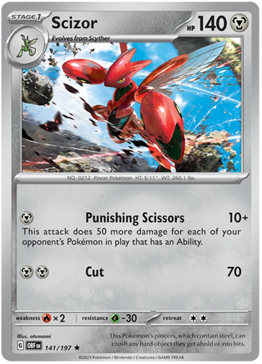 Scizor 141/197