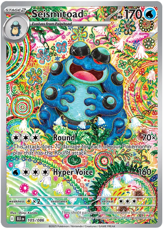 Seismitoad 105/086