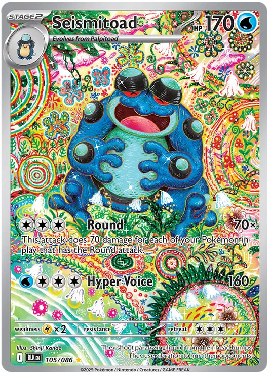 Seismitoad 105/086