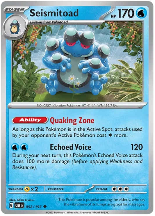 Seismitoad 052/197