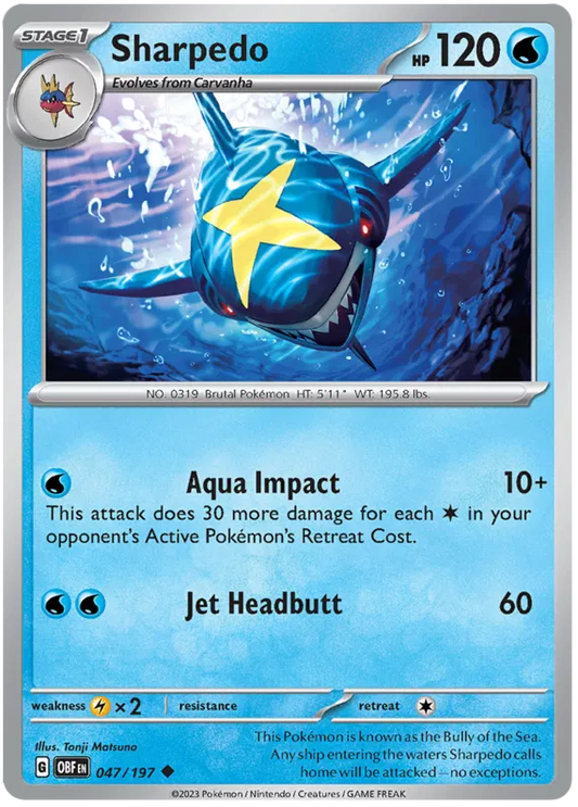 Sharpedo 047/197