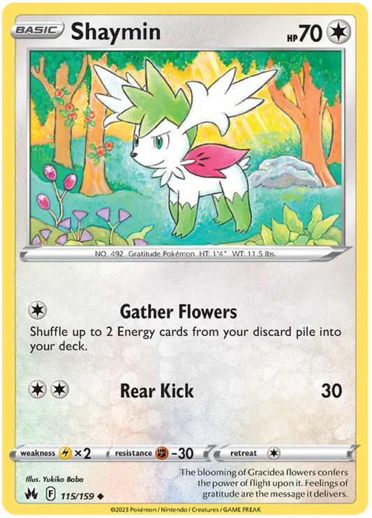 Shaymin 115/159