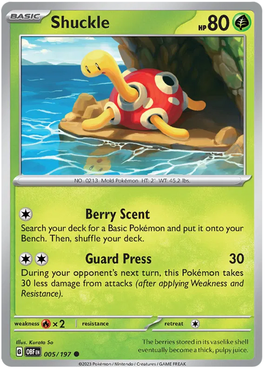 Shuckle 005/197