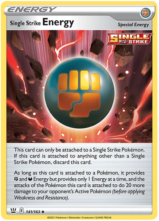 Single Strike Energy 141/163