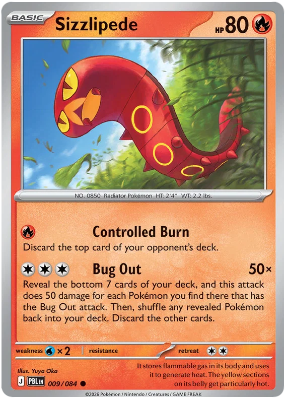Sizzlipede 009/084